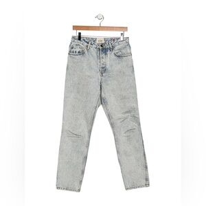 Sezane Mid-Rise Straight Leg Jeans | US 29